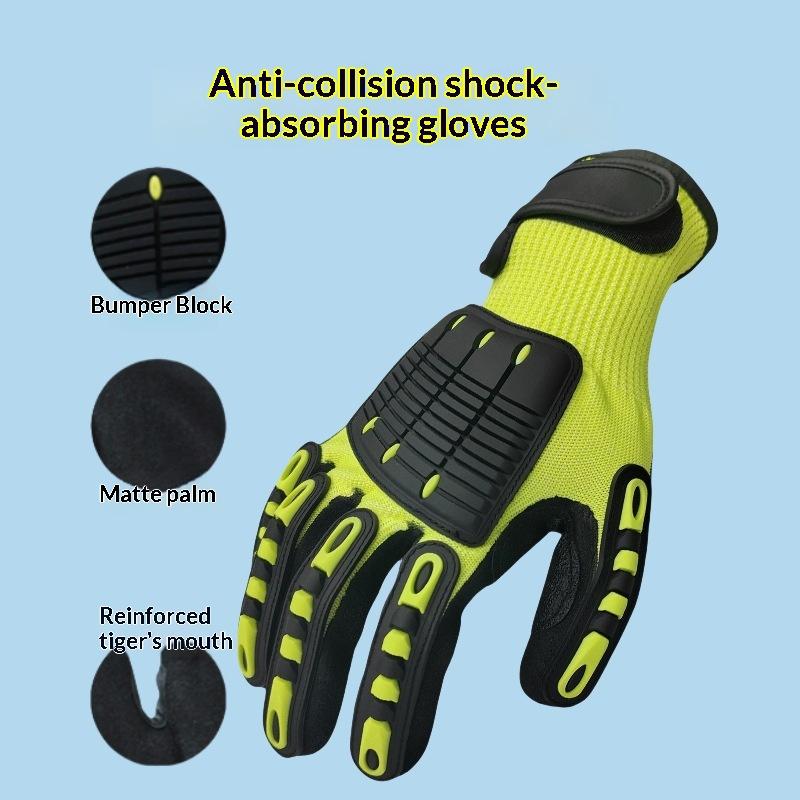 1 Pair Cut & Impact Resistant  - đánh giá và giá Nitrile Mechanic Glove