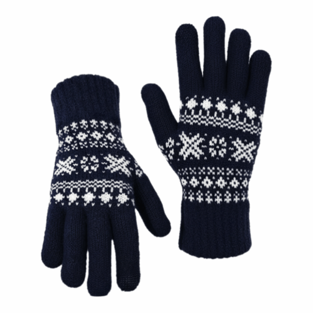 Touch Screen‌ Full Finger Knit - đánh giá và giá Winter Glove Insulated