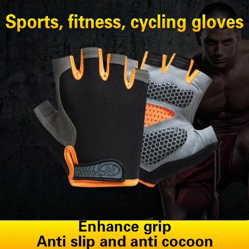 Unisex Half Finger Cycling Glo - đánh giá và giá Workout Glove Gym