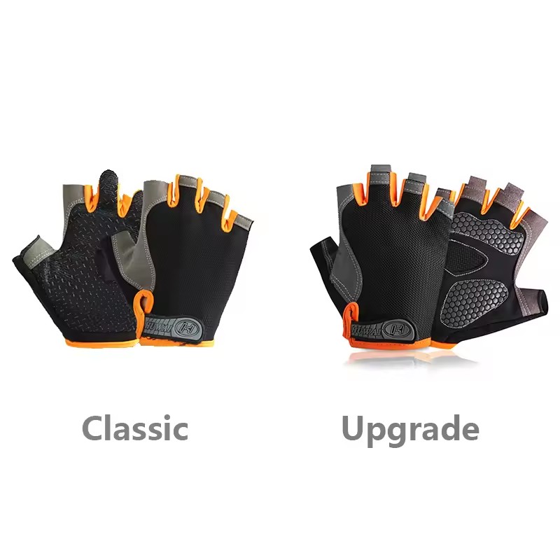 Breathable Anti-Slip Half Fing - đánh giá và giá Workout Glove Gym