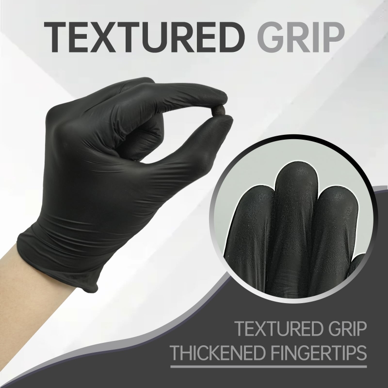 100PCS Black Nitrile Gloves Di - đánh giá và giá Nitrile Mechanic Glove