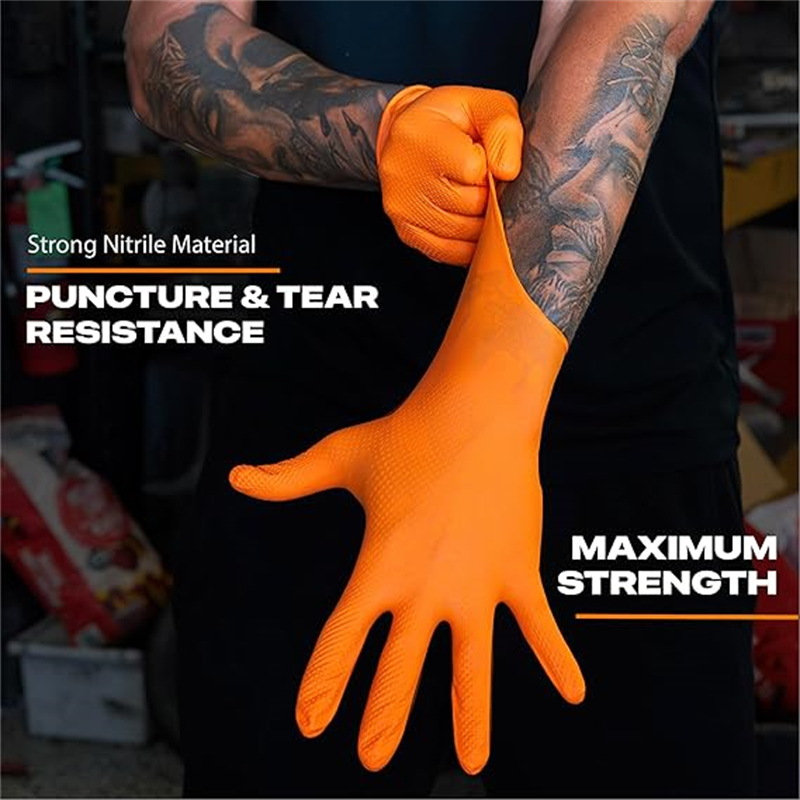 8Mil Thick Heavy Duty Safety W - đánh giá và giá Nitrile Mechanic Glove